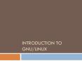 Introduction to GNU/Linux PowerPoint PPT Presentation