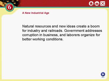 A New Industrial Age