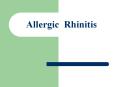 Allergic Rhinitis PowerPoint PPT Presentation