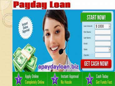 Cash Advance Payday Loan Company