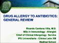 Antibiotic Allergy: General review PowerPoint PPT Presentation