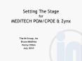 Setting The Stage for MEDITECH POM/CPOE PowerPoint PPT Presentation