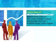 With Binary Options Trading Signals, Trading Just Got Easy!