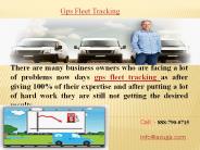 gps fleet tracking