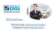 contractor umbrella company