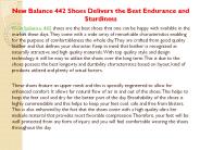 New Balance 442 Shoes Delivers the Best Endurance and Sturdiness