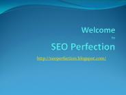 SEO Perfections