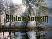 Bible Baptism