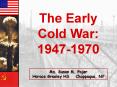 The Cold War PowerPoint PPT Presentation