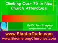 Climbing Over 75 in New Church Attendance PowerPoint PPT Presentation