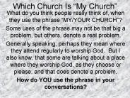 Which Church Is 