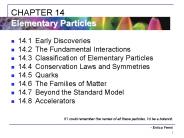 14.1Early Discoveries