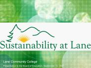 Sustainability Programs