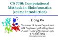 CS 7010: Computational Methods in Bioinformatics (course introduction) PowerPoint PPT Presentation