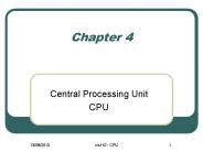 Central Processing Unit