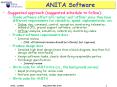 ANITA Software PowerPoint PPT Presentation