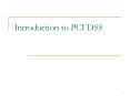 Introduction to PCI DSS PowerPoint PPT Presentation