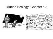 Marine Ecology: Chapter 10