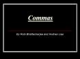 Commas PowerPoint PPT Presentation