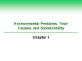 Environmental Problems, Their Causes, and Sustainability PowerPoint PPT Presentation