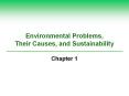 Environmental Problems, Their Causes, and Sustainability PowerPoint PPT Presentation