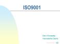 ISO9001 PowerPoint PPT Presentation