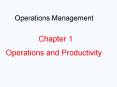 Operations and Productivity PowerPoint PPT Presentation