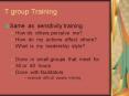 T group Training PowerPoint PPT Presentation