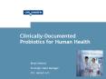 Clinically-Documented Probiotics for Human Health PowerPoint PPT Presentation