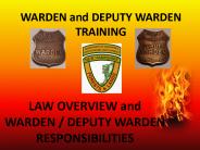 WARDEN and DEPUTY WARDEN TRAINING