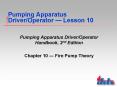 Pumping Apparatus Driver/Operator  PowerPoint PPT Presentation