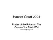 Hacker Court 2004