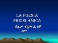 La poesia preislamica PowerPoint PPT Presentation