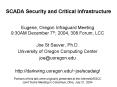SCADA Security and Critical Infrastructure PowerPoint PPT Presentation