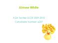 Aimee White PowerPoint PPT Presentation