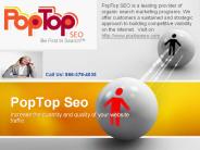 PopTop SEO- Organic Search Engine Optimization Firms