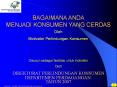 BAGAIMANA ANDA MENJADI KONSUMEN YANG CERDAS PowerPoint PPT Presentation