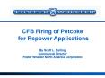 CFB Firing of Petcoke for Repower Applications By Scott L. Darling Commercial Director Foster Wheeler North America Corporation PowerPoint PPT Presentation