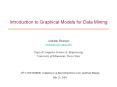 Introduction to Graphical Models for Data Mining PowerPoint PPT Presentation