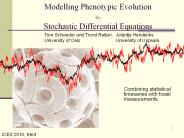 Modelling Phenotypic Evolution by Stochastic Differential Equations