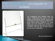 Dry erase boards