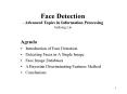 Face Detection - Advanced Topics in Information Processing Junhong Liu PowerPoint PPT Presentation