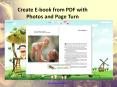 Create E-book from PDF with Photos and Page Turn PowerPoint PPT Presentation