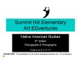 Summit Hill Elementary Art EDventures PowerPoint PPT Presentation