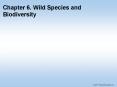 Chapter 6. Wild Species and Biodiversity PowerPoint PPT Presentation