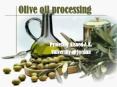Olive oil processing PowerPoint PPT Presentation