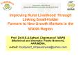 Improving Rural Livelihood Through Linking Small-Holder Farmers to New Growth Markets in the WANA Region PowerPoint PPT Presentation