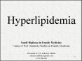 Hyperlipidemia PowerPoint PPT Presentation