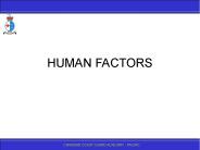HUMAN FACTORS