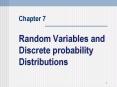 Random%20Variables%20and%20Discrete%20probability%20Distributions PowerPoint PPT Presentation